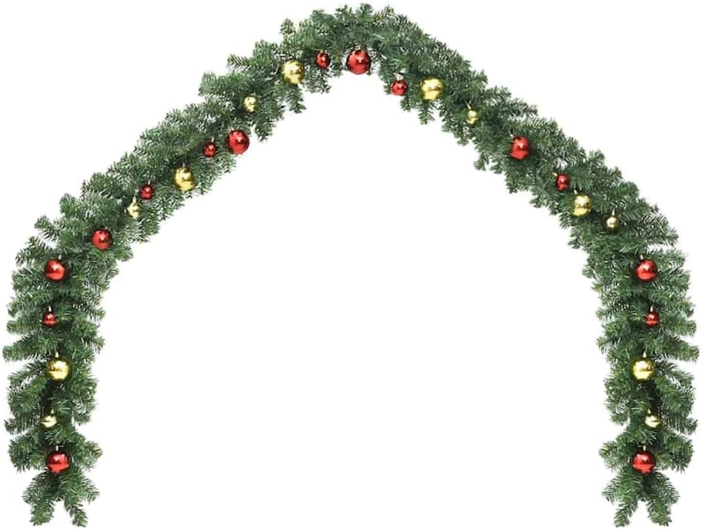 INLIFE Guirlande de Noël avec 600 LED 2 pcs Vert PVC-42016693