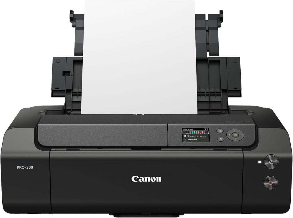 Canon ImagePROGRAF PRO-300 imprimante Photo jusqu'à A3+ à 10 Cartouches séparées WiFi et ETHERNET Compatible Papier d'art Mat Brillant et Satiné