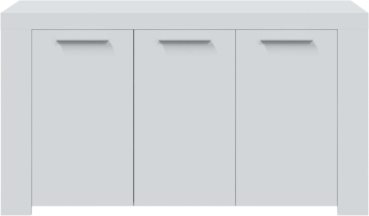 Habitdesign Modèle Ambit Buffet moderne pour salle à manger, couleur Blanc « Artik », dimensions : 144 x 42 x 80 cm (l x P x H).
