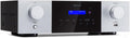 AUNA AMP-4000 Radio DAB+, Amplificateur Stéréo HiFi avec Télécommande USB, Écran LED, Noir et Blanc