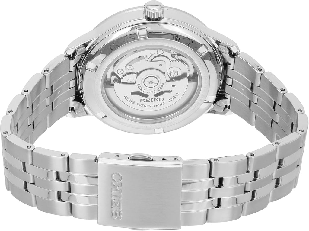Seiko Hommes Analogique Automatique Montre avec Bracelet en Acier Inoxydable SRPH92K1