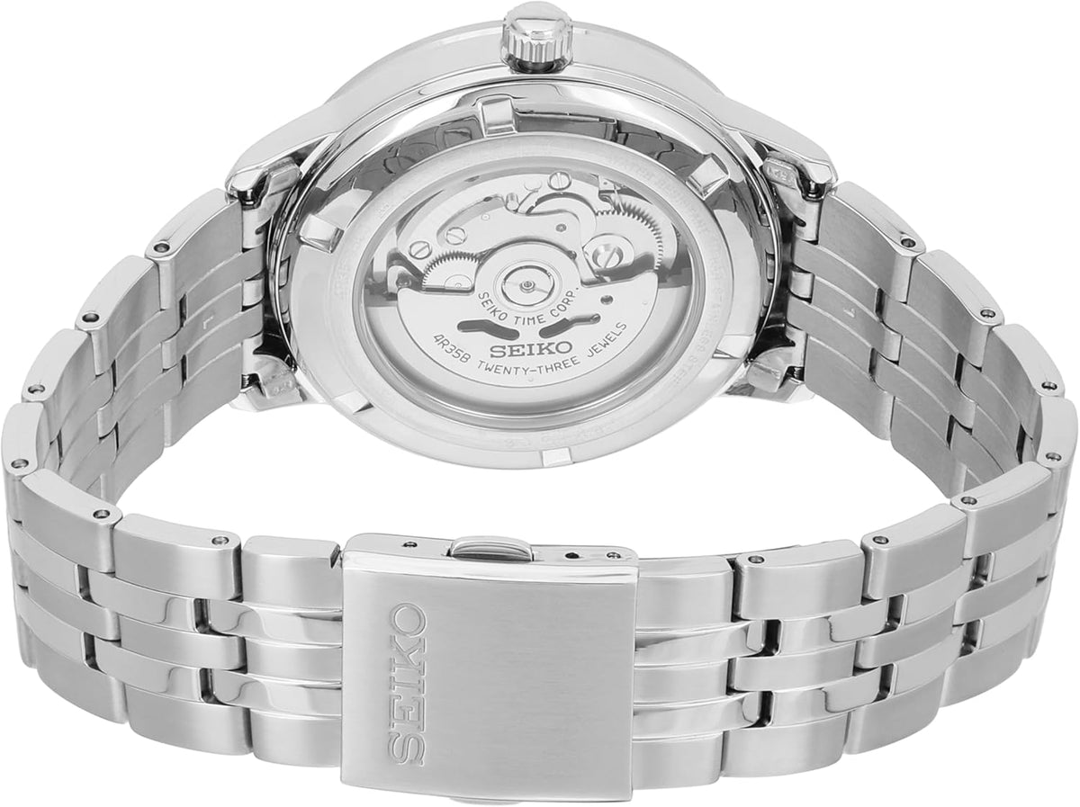 Seiko Hommes Analogique Automatique Montre avec Bracelet en Acier Inoxydable SRPH92K1