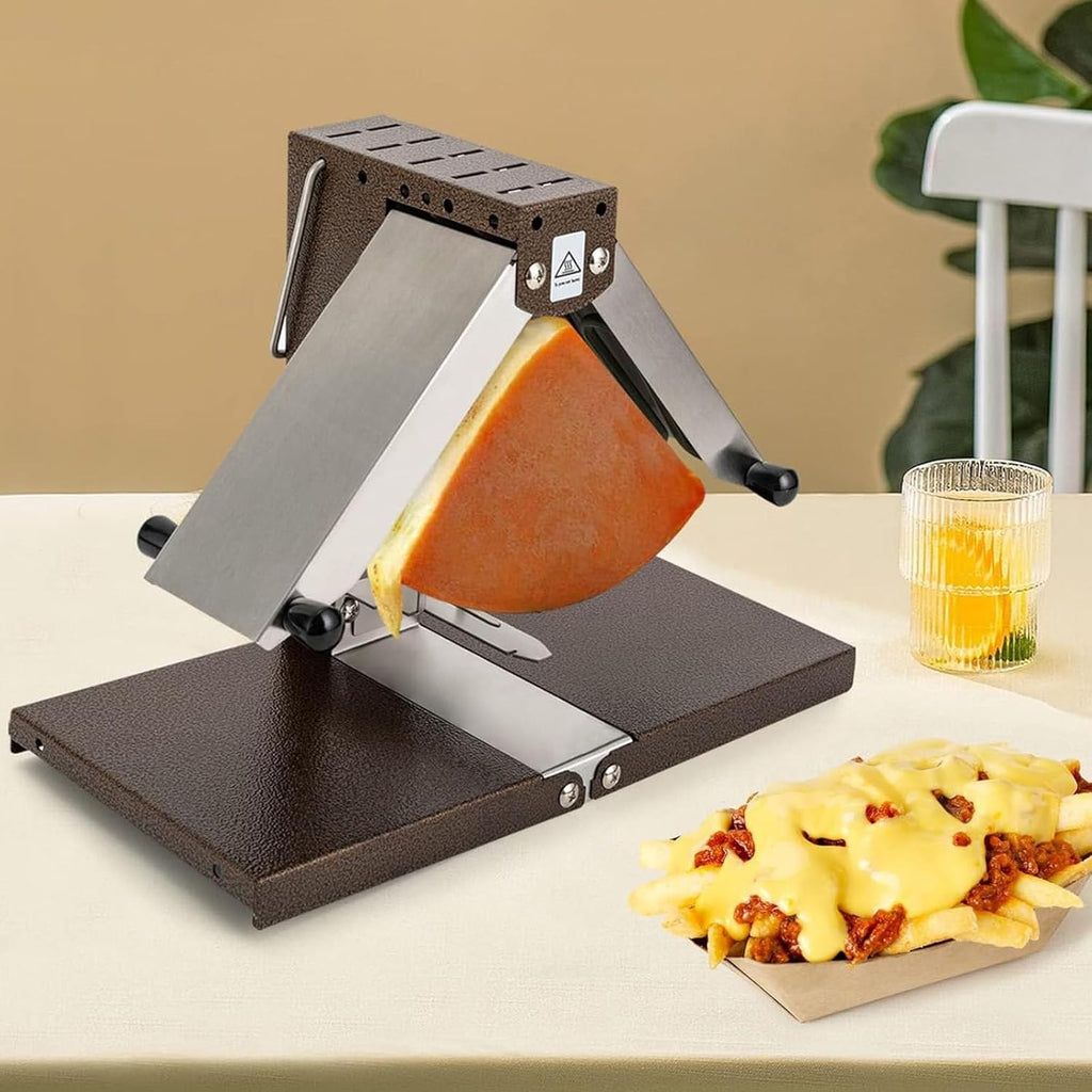 Appareil à raclette professionnel 1000 W, presse à panini électrique double plaque à chaleur uniforme et préchauffage rapide, en acier inoxydable, idéal pour restaurants