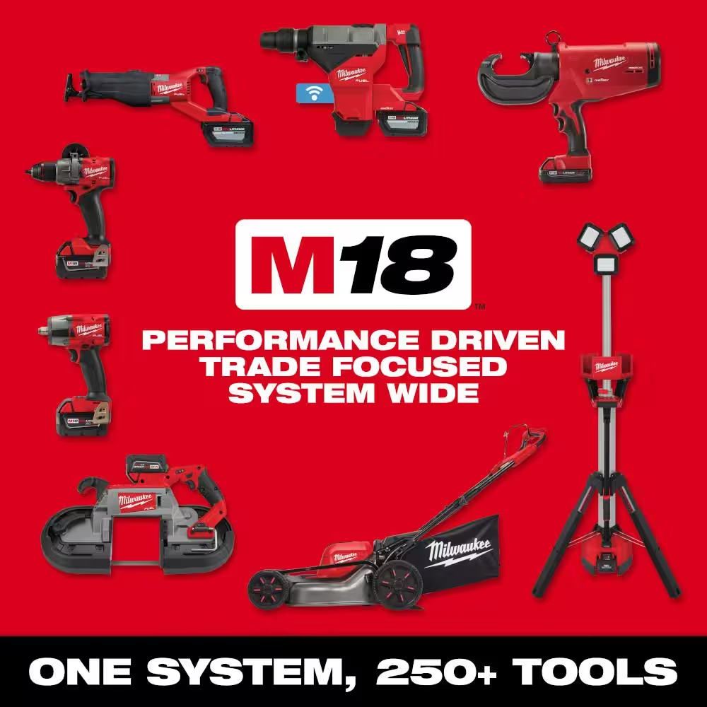 M18 FUEL 18V Lithium-Ion Brushless Cordless 4-1/2 in./5 in. Grinder w/Paddle Switch (Tool-Only)