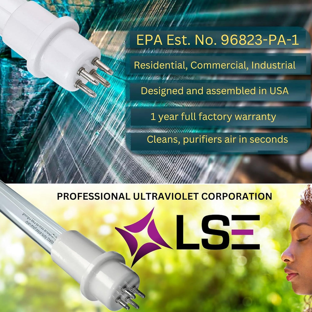 LSE éclairage Compatible Ampoule UV Aawho/14 Aaw300ho/14 4pin