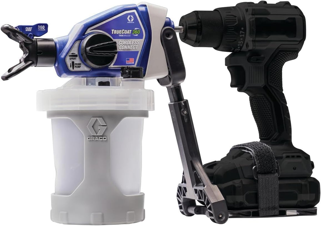 Magnum by Graco 26D361 TrueCoat 360 Cordless Connect, Pistolet à Peinture airless portatif sans Fil, pulvérisateur-perceuse, Utilisation Domestique, Petits travaux de Peinture (Pression Max. 138 Bar)