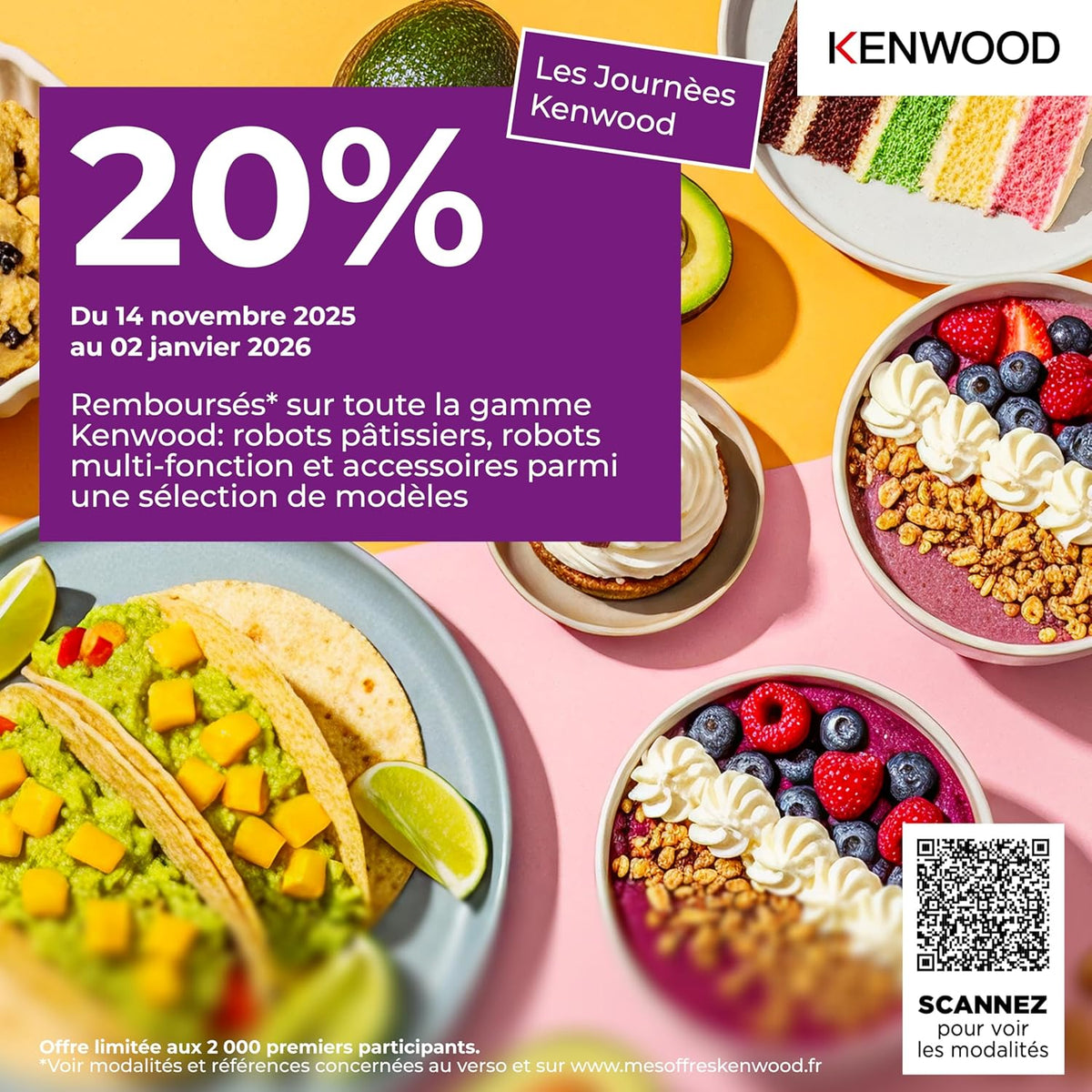 Kenwood KHC29.A0SI Robot pâtissier, 1000 W, 4,3 L, plastique, acier inoxydable, argenté