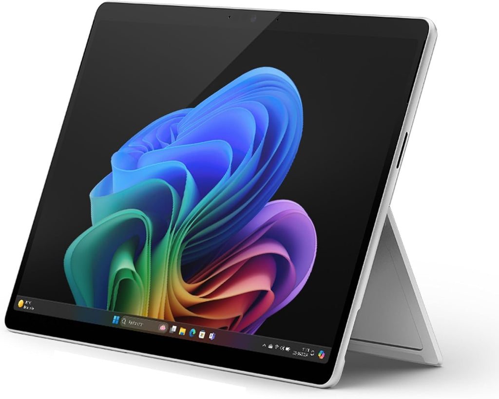 Microsoft Surface Pro (Chargeur Non Inclus) | Copilot+ PC | Ecran Tactile OLED 13 | Snapdragon® X Elite | 16Go RAM | SSD 512To | Dernier Modèle, 11ème Edition | Platine