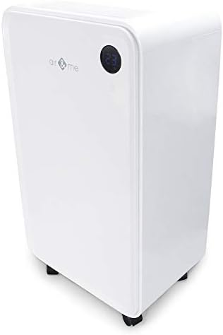 Air&Me Déshumidificateur LARY 12L/J puissant & silencieux, idéal 50 m², hygrostat intégré, grande autonomie