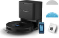 Rowenta X-PLORER Serie85+, Aspirateur robot laveur, 6000Pa, Détection laser 360°, Vidage automatique de la poussière, RR87D5FE, Noir