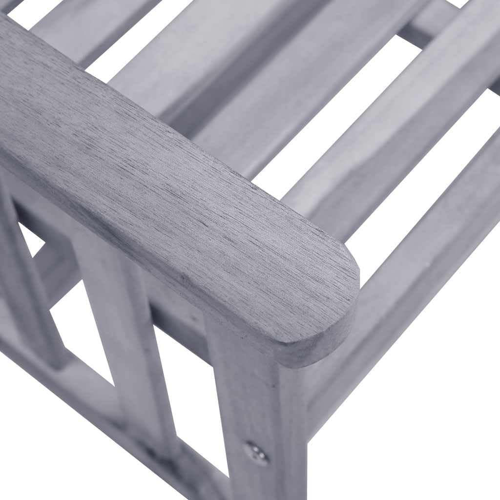 Générique Chaises de Jardin avec Table à thé et Coussins Acacia Solide,Salons de Jardin,3061312