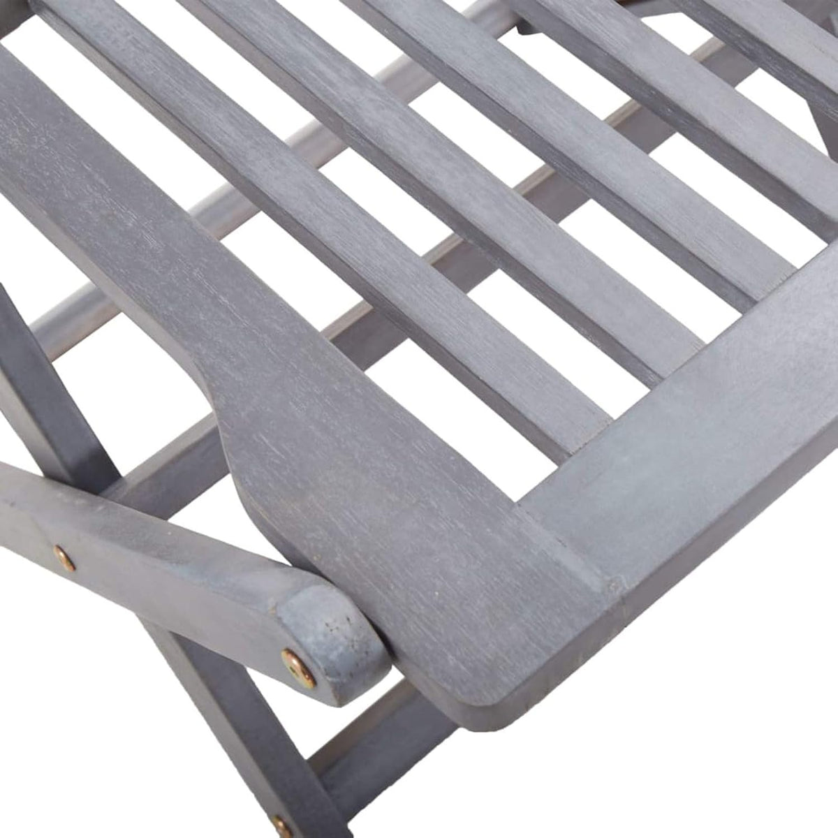 ARKEM Chaises Pliables d'extérieur 2 pcs avec Coussins Bois d'acacia,Mobilier À Dîner De Jardin,Table Et Chaises De Patio Terrasse599