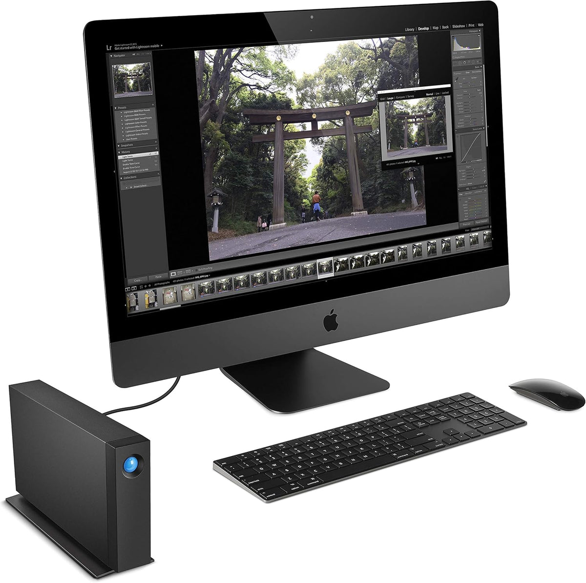 LaCie d2 Professional 8To, disque dur externe portable et de bureau HDD, pour PC Mac & iPad, Data Rescue Service (STHA8000800)
