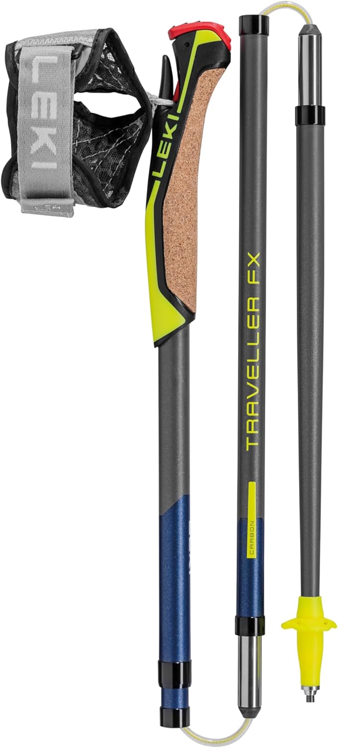 LEKI Bâtons de Marche Nordique Traveller FX.One Carbon