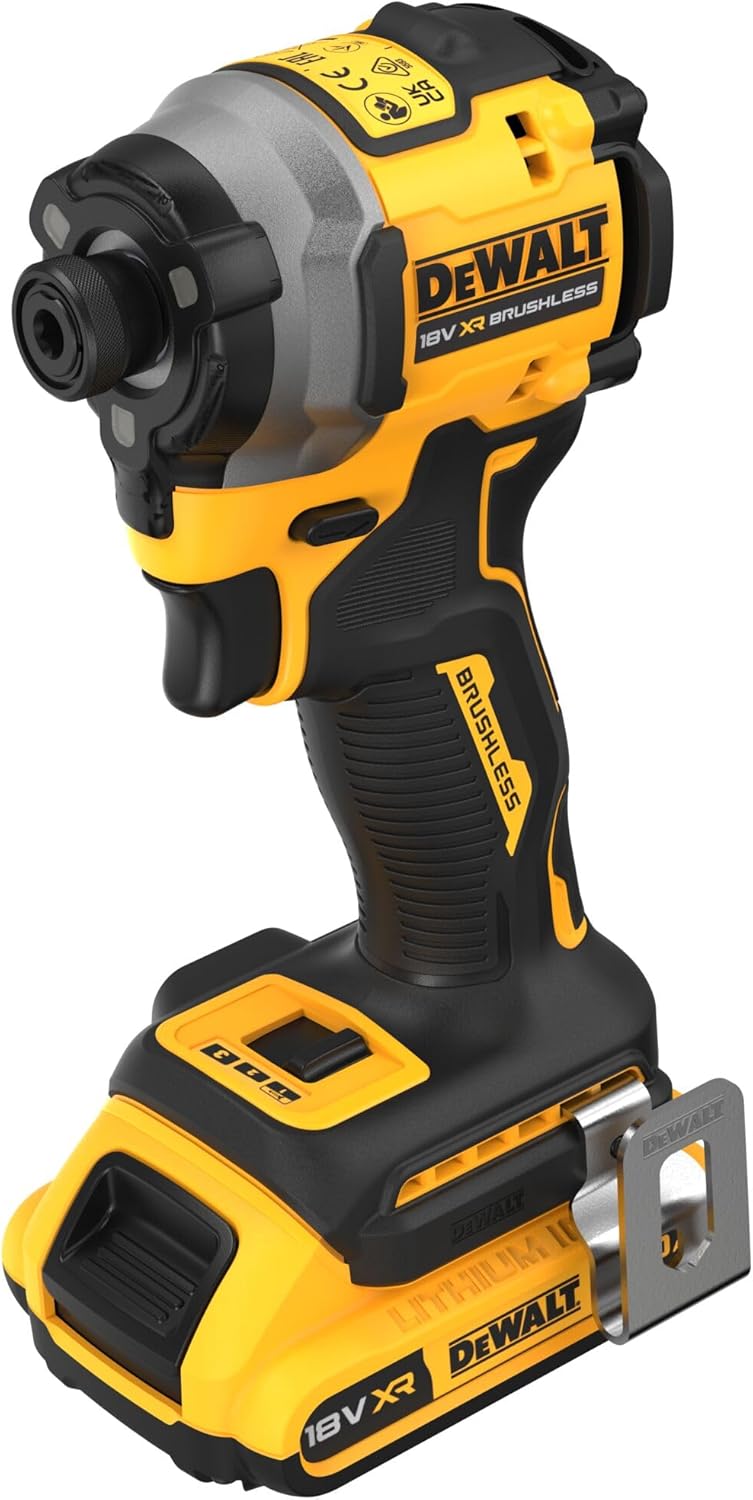 Visseuse à Chocs Compacte XR 18 V Brushless, Inclue 2X Batteries 2Ah, 1X Chargeur, 1x coffret de transport, DCF850D2T-QW