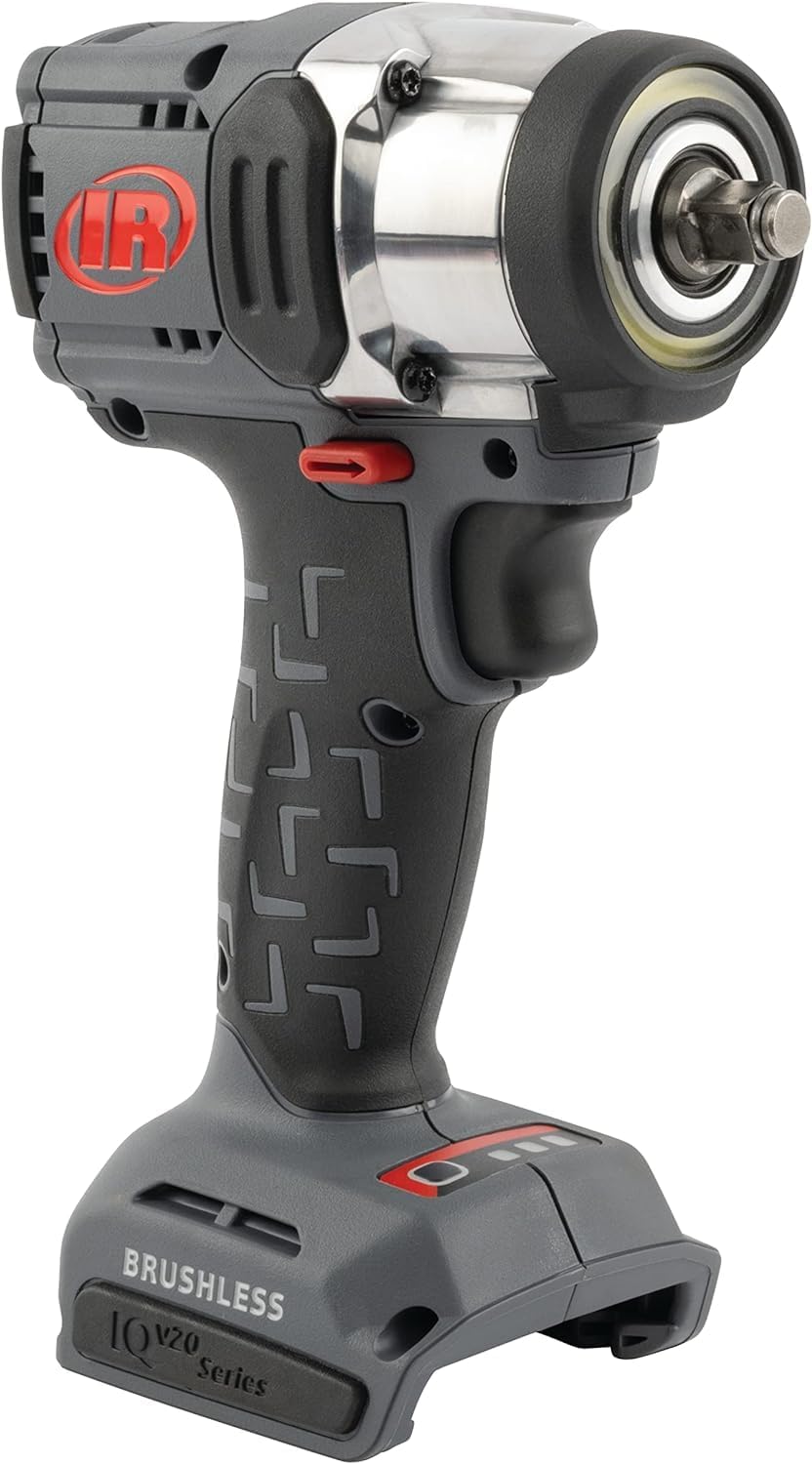 Ingersoll-Rand Visseuse à chocs sans fil W3131, outil à batterie 3/8" avec 20 V, léger et outil à chocs compact