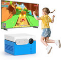 KINHANK MotionX - Console de Jeu à détection de Mouvement,Système de jeu vidéo physique interactif parent-enfant,sans Manette/mises à Jour Continues/sans abonnement,Jouet Cadeau pour Enfants dès 3 Ans