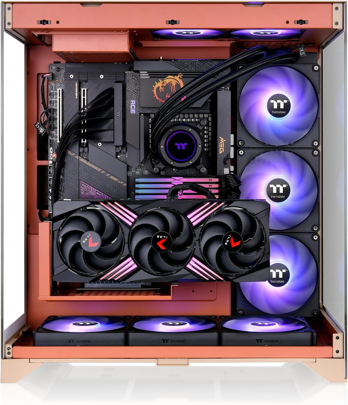 Thermaltake CTE E550 TG | Mid Tower | Hidden Connector | Gravel Sand