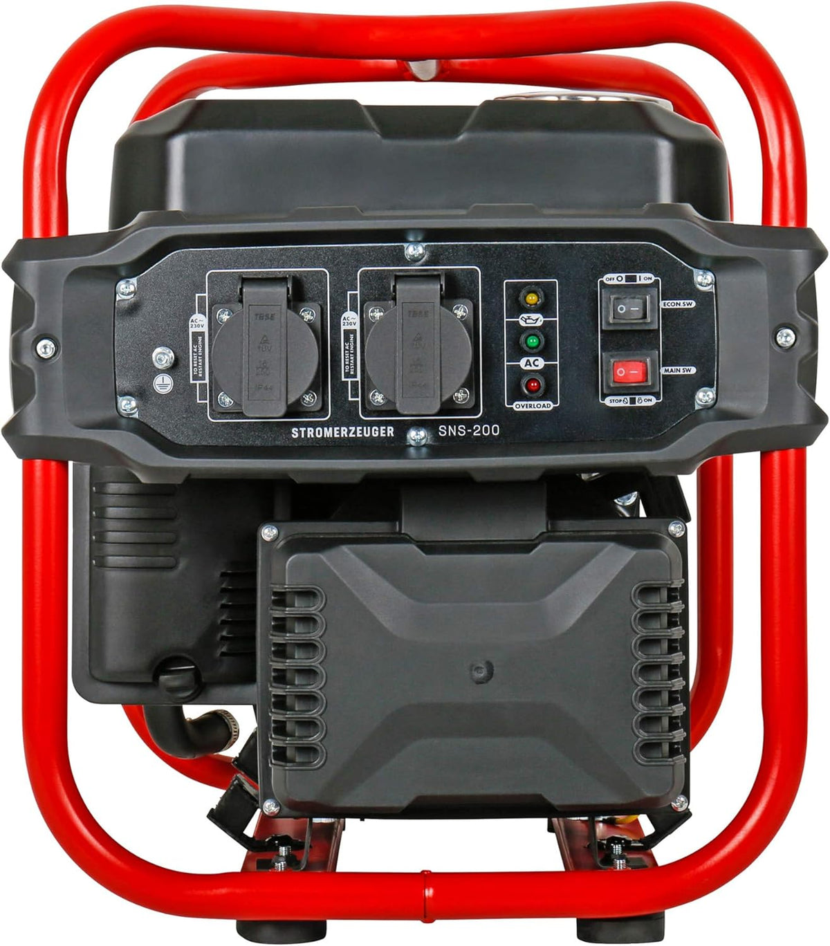 STIER Groupe électrogène SNS-200 2,0 kW, 65 dB(A), esssence, 10L, portable à essence, générateur d'énergie
