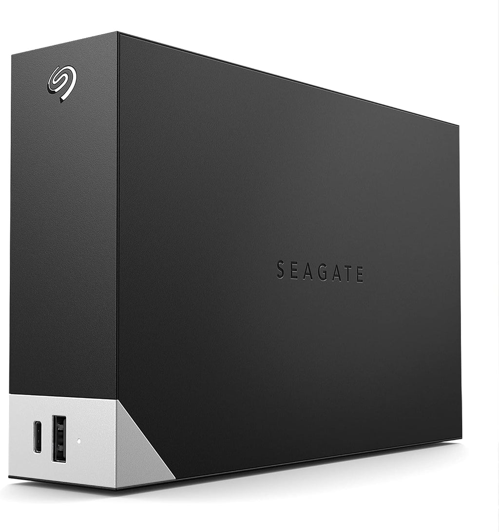 Seagate One Touch Hub 10To, Disque Dur Externe, USB 3.0, pour PC, ordinateur portable et Mac, Services Rescue (STLC10000400)
