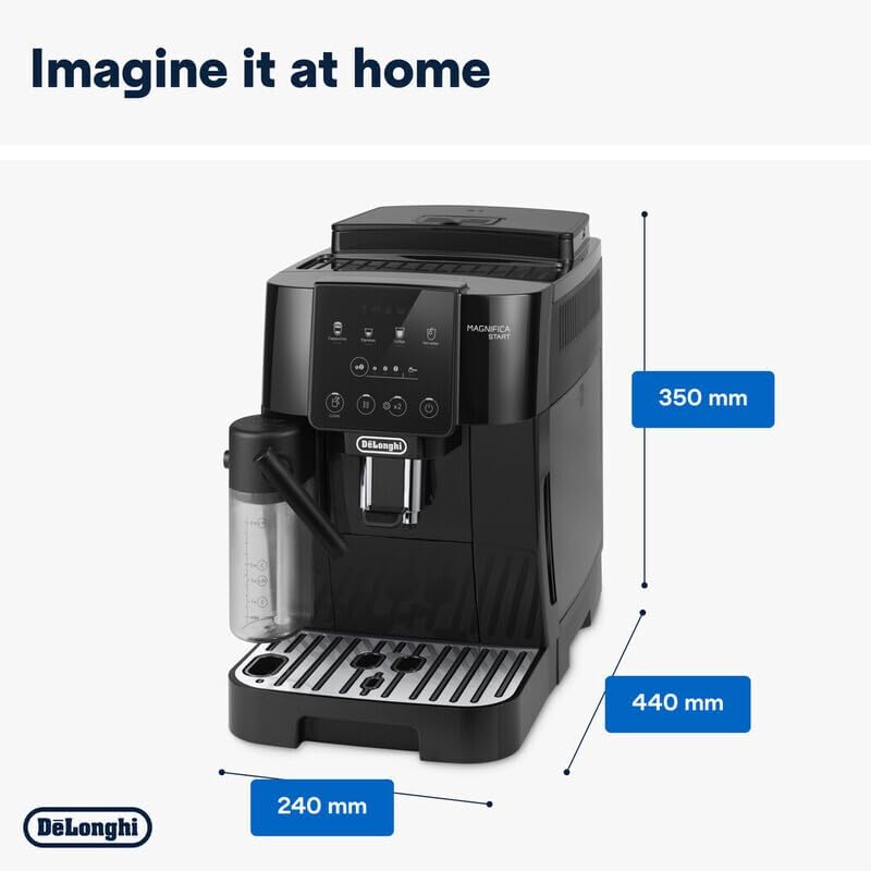 DeLonghi Coffeemachine ECAM 220 60 B Delonghi60 Delonghi 60 Magnifica Start black Schwarz (ECAM 220.60.B)
