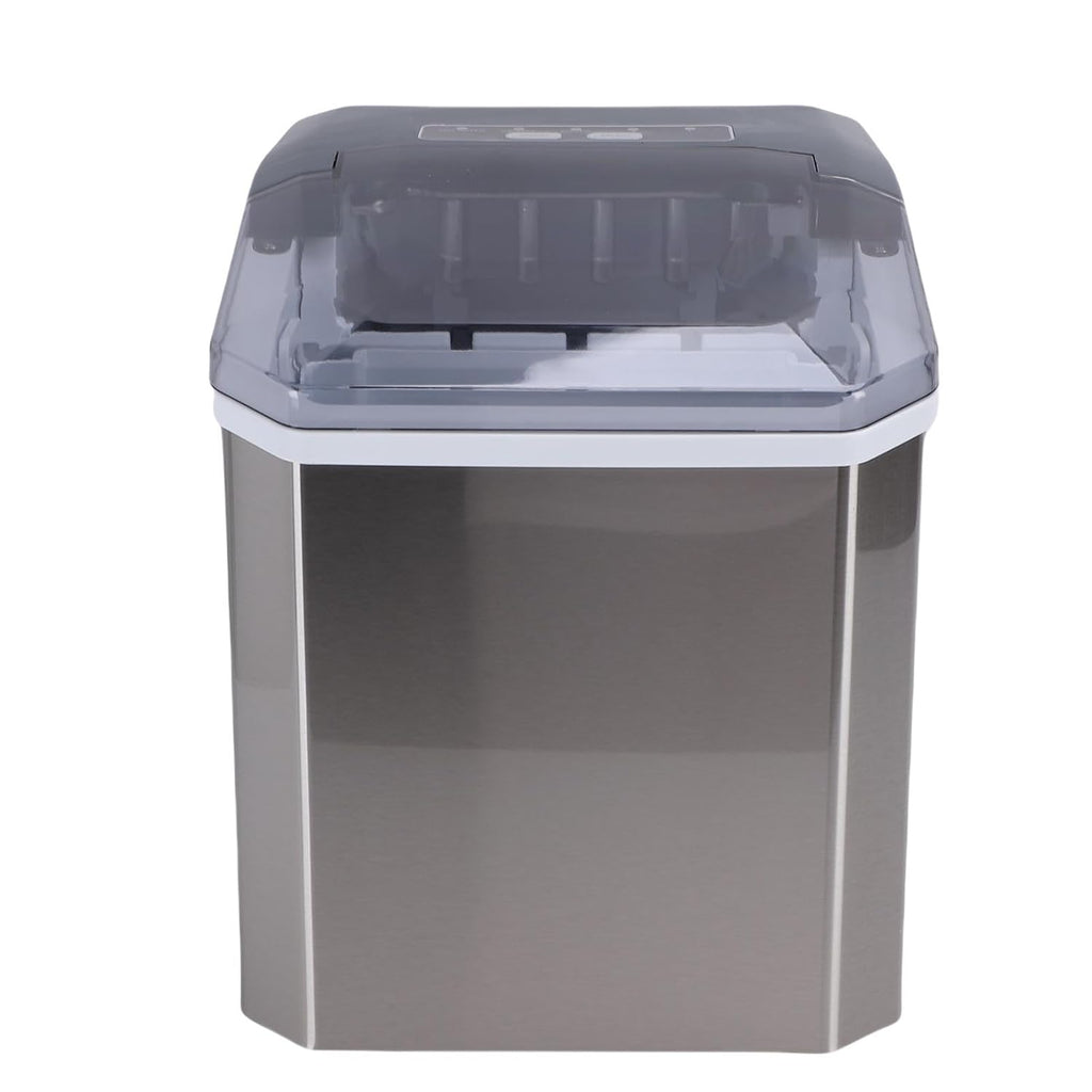 CHEOTIME Machine à glaçons portable, 9 glaçons en 6 minutes, 26 lb en 24 heures, nettoyage automatique silencieux, avec panier et cuillère, pour la maison, la cuisine, le