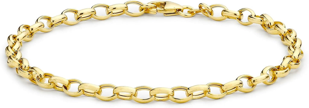 Carissima Gold - Maille Jaseron Bracelet Femme - 9 cts Or 375/1000