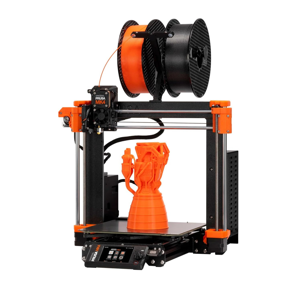 Original PRUSA Kit d'imprimante 3D MK4, Feuilles d'impression Amovibles, kit DYI pour imprimante 3D pour débutants, Amusant à Assembler, calibrage Automatique, échantillon de Filament Inclus, Taille