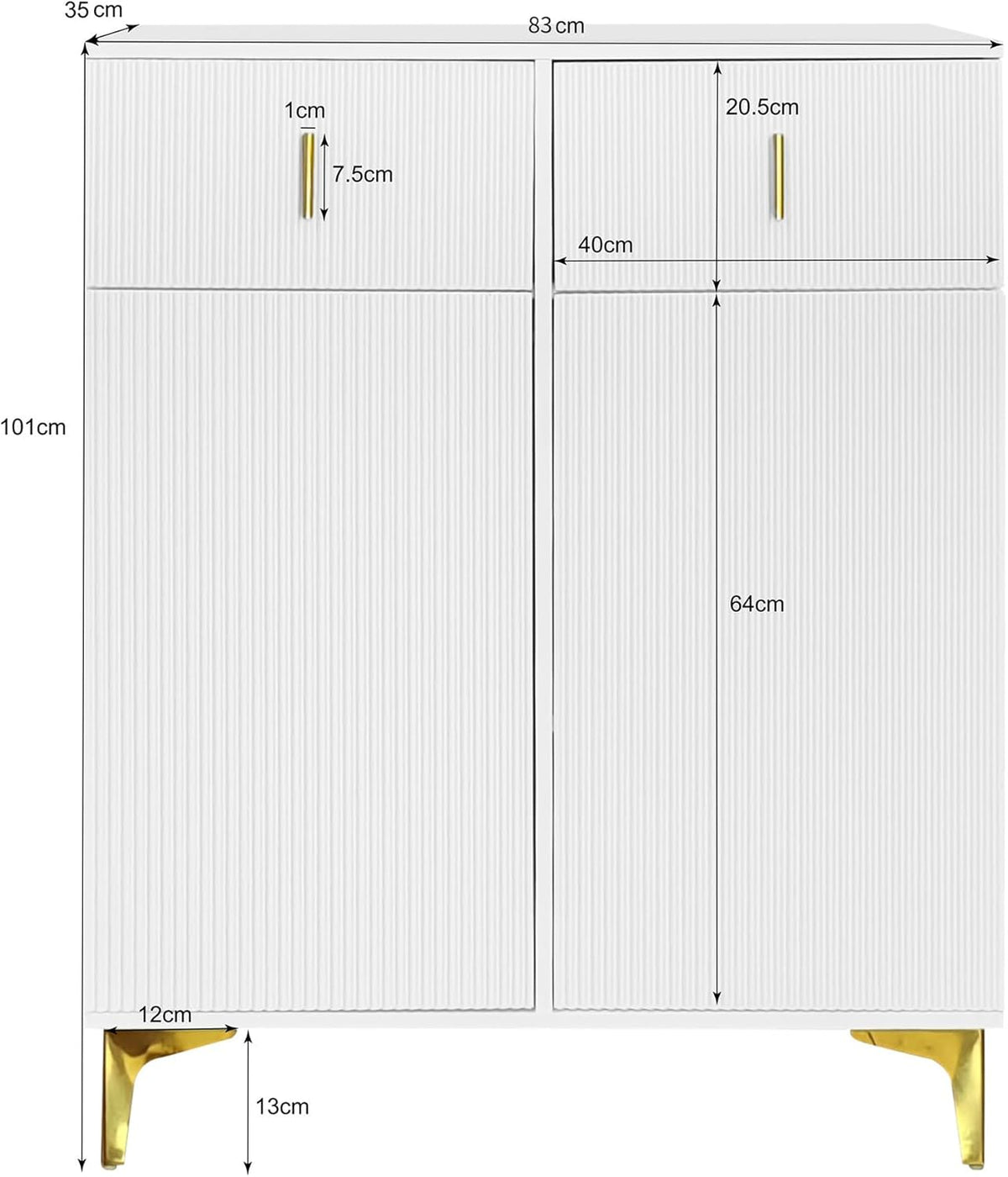 Merax Ensembles de Meubles pour Entrée, Moderne Meuble Entree Couloir avec Meuble à Chaussures et Coussins, Blanc