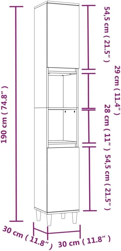 vidaXL Ensemble d'Armoires Salle de Bain 3 pcs, Armoires d'Evier avec Rangement, Meuble de Lavabo Toilette, Scandinave, Blanc Bois d'Ingénierie