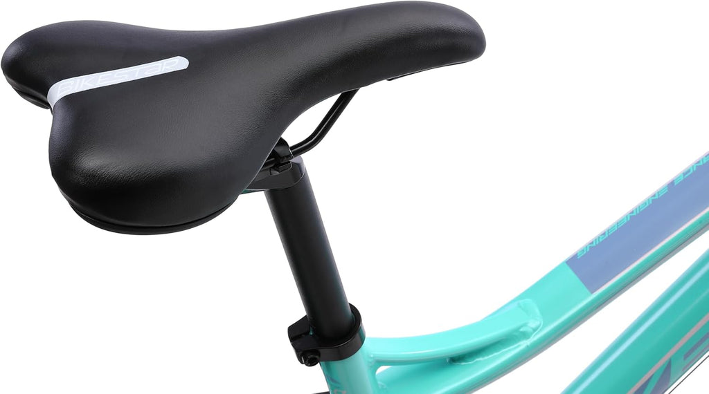 BIKESTAR VTT Vélo Tout Terrain pour Enfants de 10-13 Ans | Bicyclette 24 Pouces 21 Vitesses Shimano, Hardtail, Freins Disc, Suspension