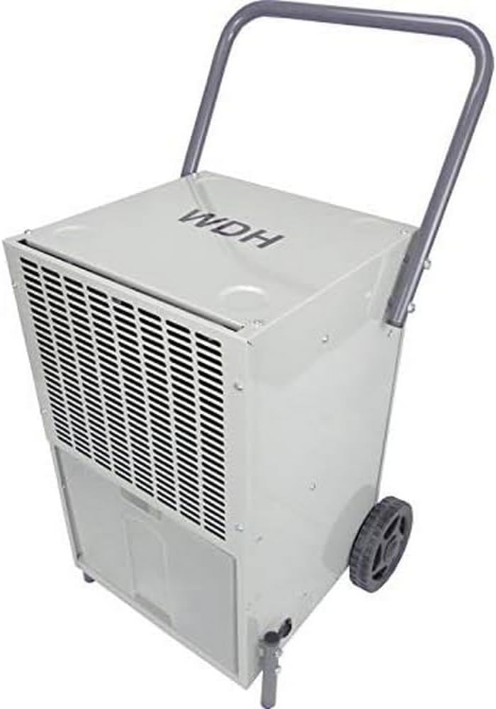 Aktobis Déshumidificateur professionnel WDH-35B en métal avec une capacité de déshumidification jusqu'à 35 litres/jour !