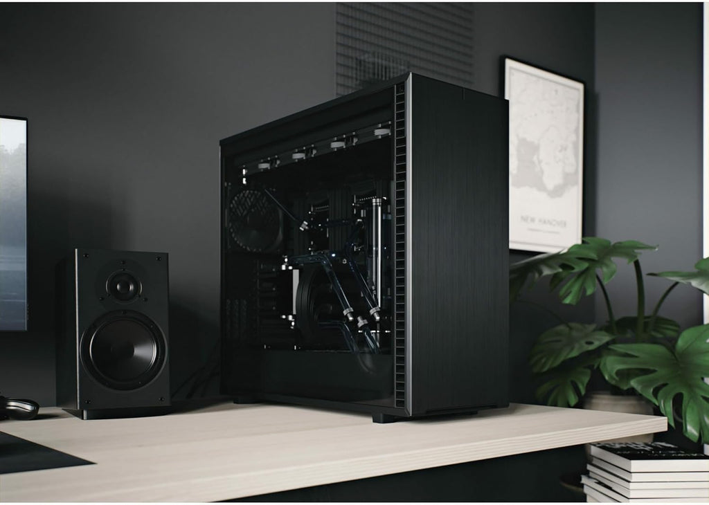 Fractal Design Define 7 XL Black Brushed Aluminum/Steel E-ATX Silent Modular Full Tower Computer Case