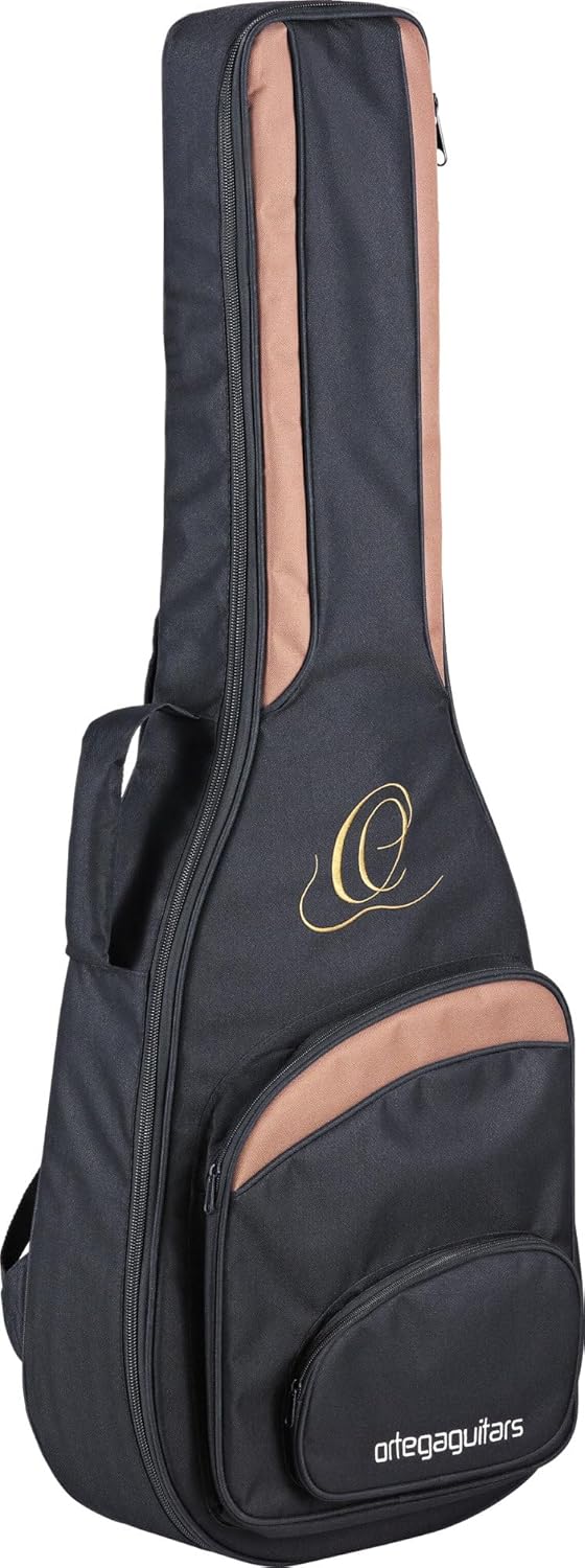 Ortega Guitars Guitare Classique Gaucher - 7/8 - Family Series - Housse Incluse - Épicéa / Acajou, Naturel R121-7/8-L