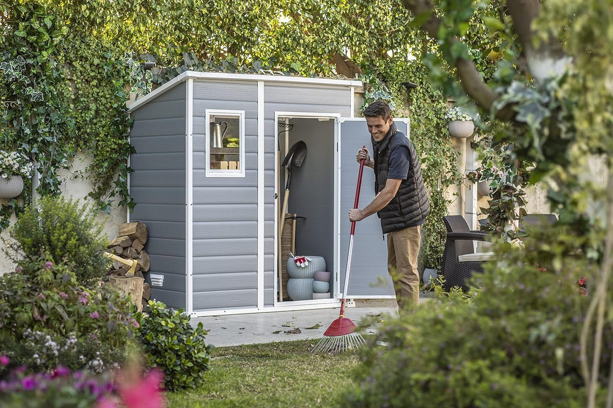 KETER Abri de Jardin Monopente Manor 64-1,8m2