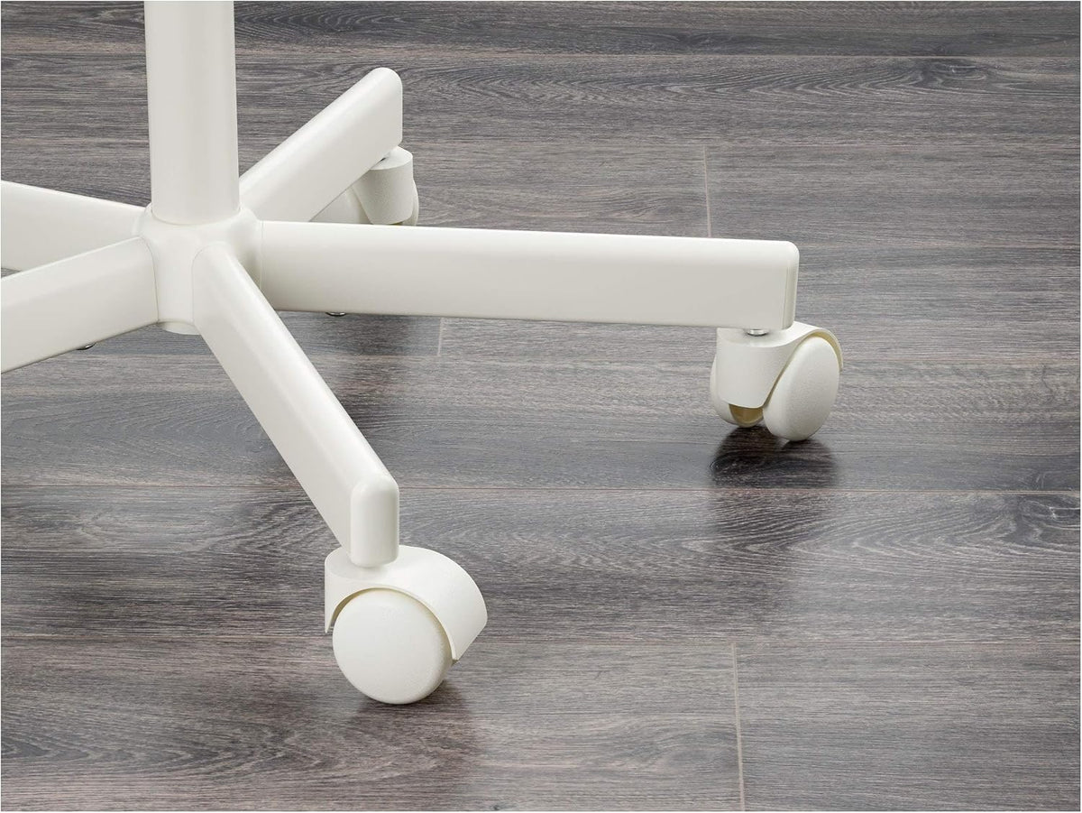 IKEA.. Chaise de Bureau Enfant en polypropylène Blanc Vissle Rose