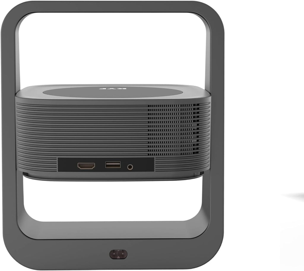 Vidéoprojecteur Android 13 FUltra HD 4K avec Écran jusqu'à 150 Pouces + Système Audio Modulaire Bluetooth 20W, 4 Enceintes Magnétiques, Noir