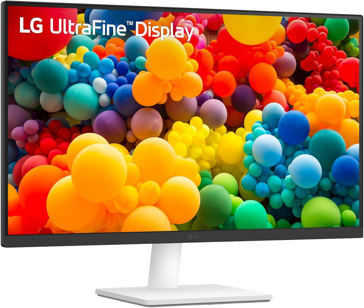 LG 27" UltraFine 4K UHD HDR10 IPS Monitor - Flachbildschirm (TFT/LCD) - 68,6 cm [Energieklasse F] (27US500-W.AEU)
