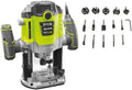 Pack Défonceuse électrique RRT1600-K - 1600W - 254mm - Coffret 15 fraises panachées - RAKRBS15