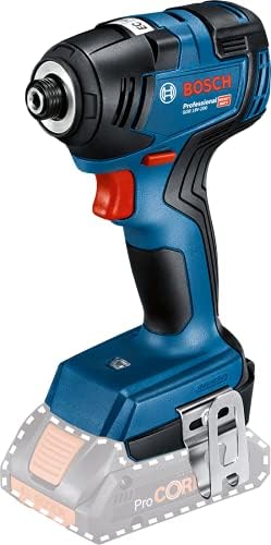 Bosch Professional 18V System visseuse à chocs sans-fil GDR 18V-200 (couple maxi de 200 Nm, avec 2 batteries GBA 18V 4.0Ah, chargeur rapide GAL 18V-40, L-Case)