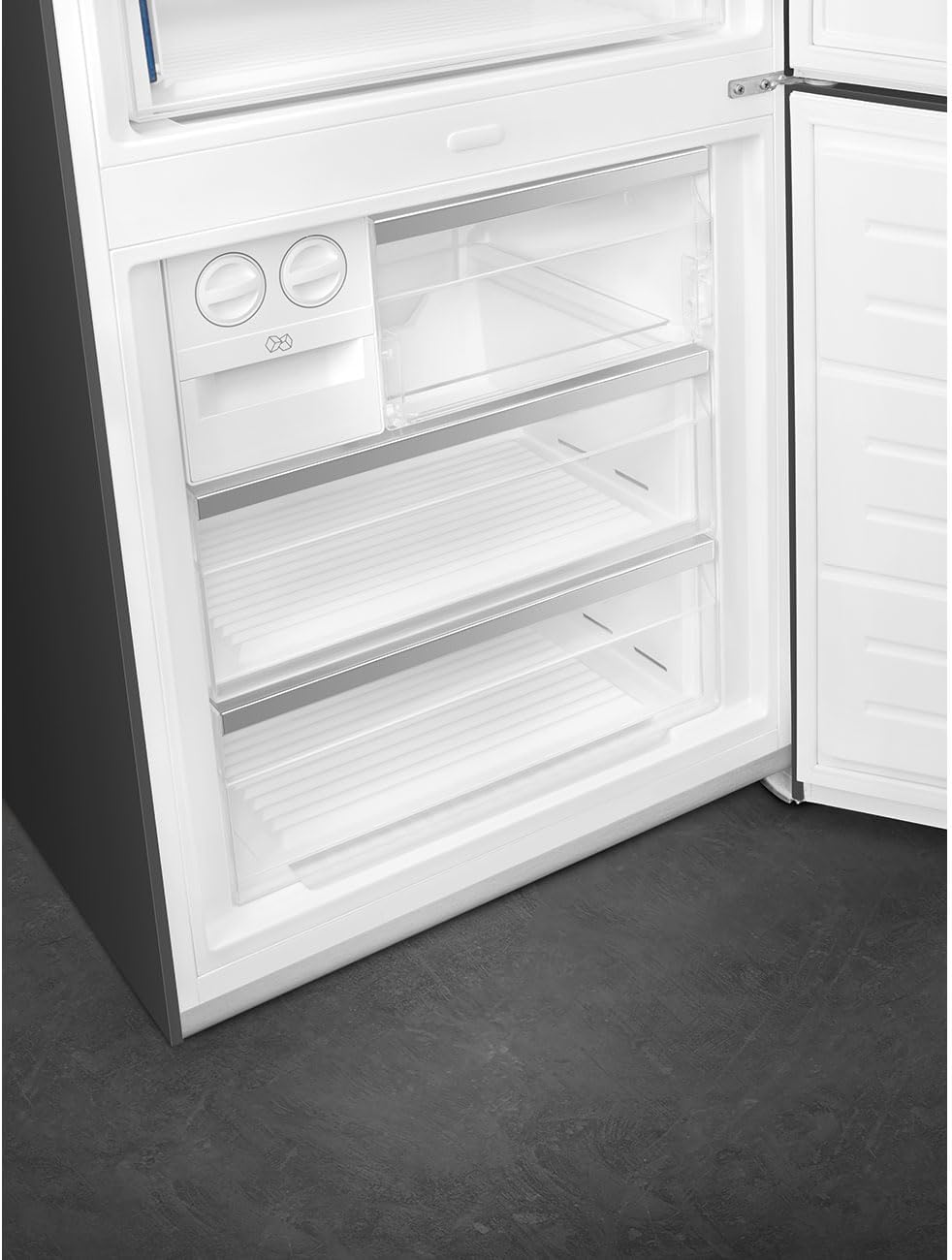 Combi SMEG FA8005RAO5 Anthracite 195 x 70 cm Droite