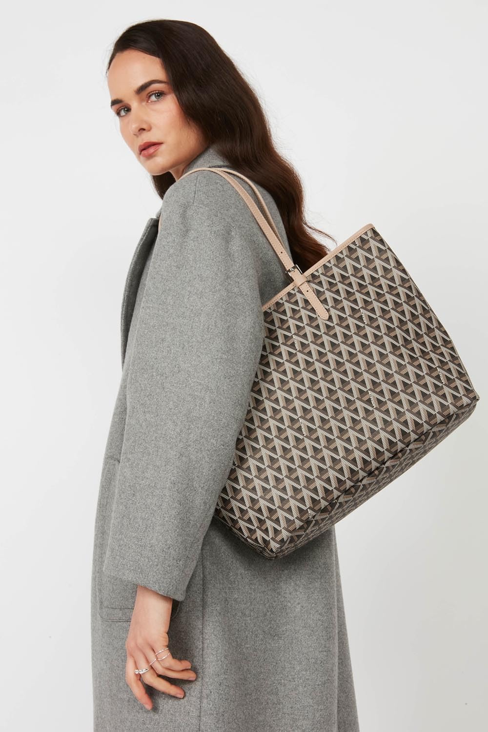 LANCASTER Grand sac cabas épaule - Ikon