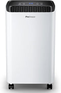 Pro Breeze Déshumidificateur d Air 6L/jour, Éliminateur de Moisissure Noire, Absorbeur d'Humidité Automatique, Sèche-linge, Déshumidificateur Compresseur Portable Silencieux, Minuterie 24h