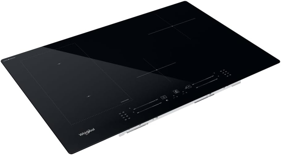Plaque de cuisson induction 4 feux largeur 77 cm vitrocéramique technologie FlexiCook couleur Ner