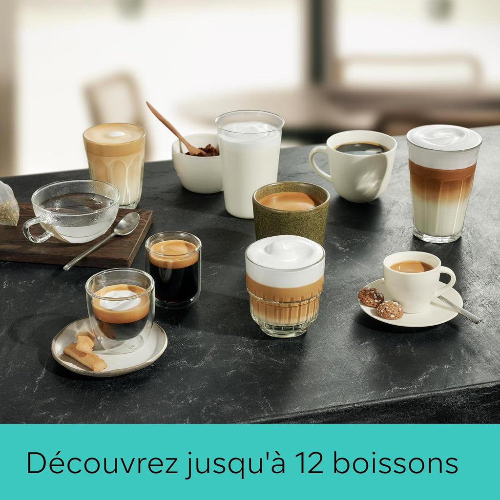 Machine a Cafe SIEMENS TE655203RW expresso entierement automatique EQ6 plus S500 - Anthracite
