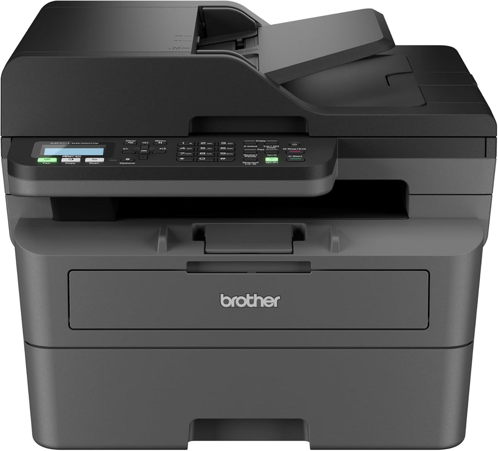 Brother MFC-L2835DW - Multifonction 4 en 1 (Impression/Scan/Copie/Fax) Laser Noir et Blanc - WiFi et Ethernet - Eligible au forfaitd'encre EcoPro