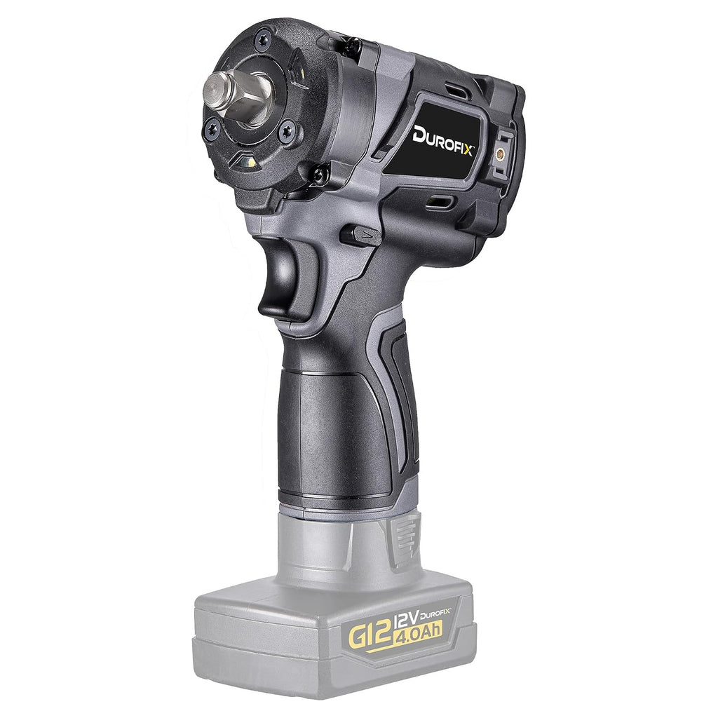 Durofix RI12184-4T G12 Series Clé à chocs sans fil à entraînement de 1,27 cm, max 121,9 m, arrêt automatique en 3 étapes et inversion intell