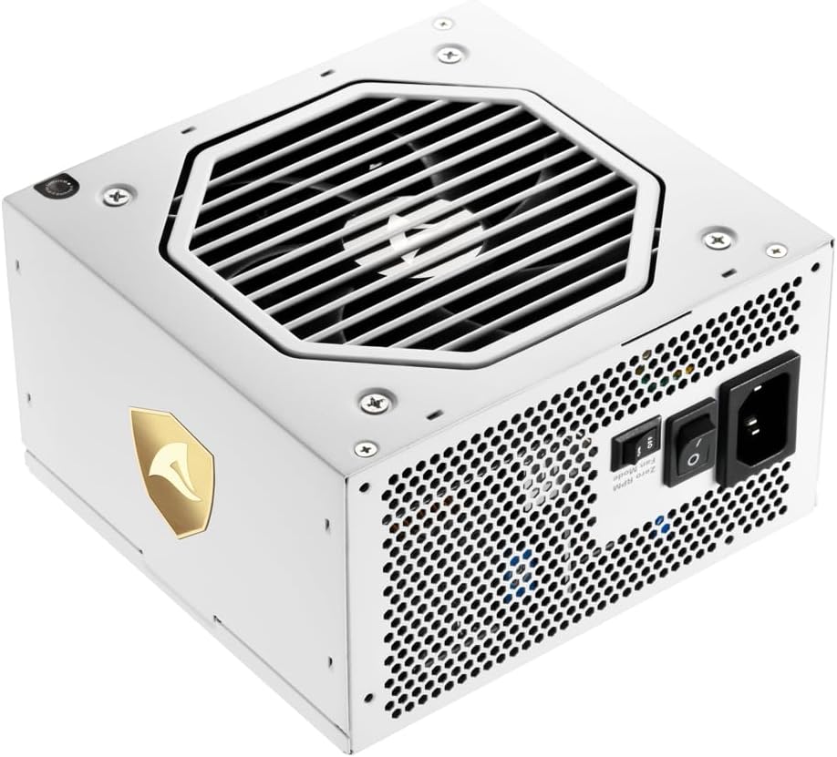 Sharkoon Rebel P20 Blanc 1000W, Full Modular, Cybenetics Gold