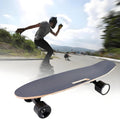 GIZMIT Skateboard électrique Tout-Terrain, Longboard électrique avec télécommande, Moteur de moyeu de 450 W, Vitesse maximale de 24 km/h, autonomie de 13,2 km, 3 Vitesses réglables