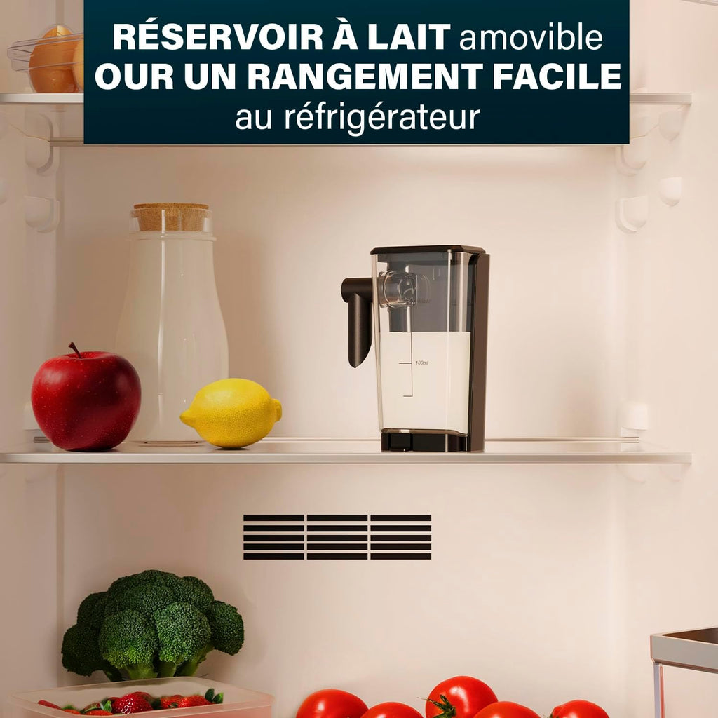 Princess Capsule and Latte Pro Machine à Café à Capsules, Compatible Nespresso, Lait Automatique, 20 Bars, 1400W, Sans BPA, Pièces Lavables, Arrêt Automatique, 01.249455.01.001